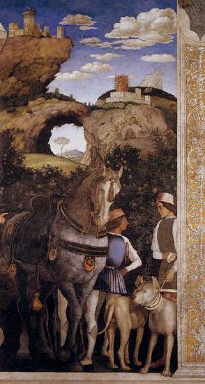 Andrea Mantegna Suite of Cardinal Francesco china oil painting image